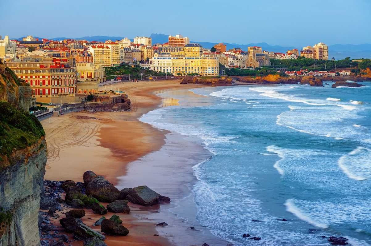 Stock photo of Biarritz, France