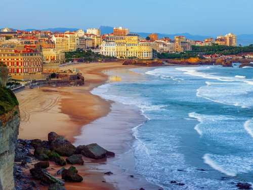 Stock photo of Biarritz, France